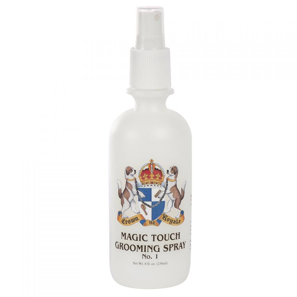 Crown Royale Magic Touch Grooming Spray №1 финальный спрей для длинной и шёлковой шерсти 236 мл R1500 - зображення 1