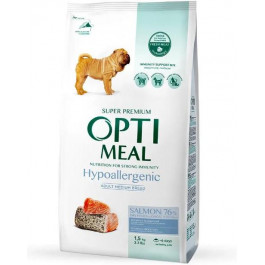   Optimeal Hypoallergenic Medium с лососем 1,5 кг