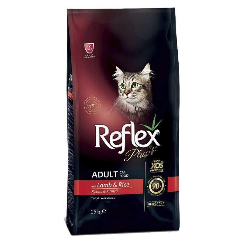 Reflex Plus Adult Cat Lamb Rice 15 кг RFX-404 - зображення 1