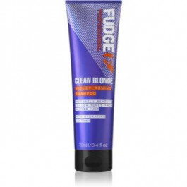   Fudge Care Clean Blonde фіолетовий тонуючий шампунь для освітленого волосся 250 мл