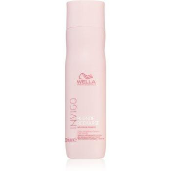 Wella Invigo Blonde Recharge шампунь для збереження кольору блонд  волосся Cool Blond 250 мл - зображення 1