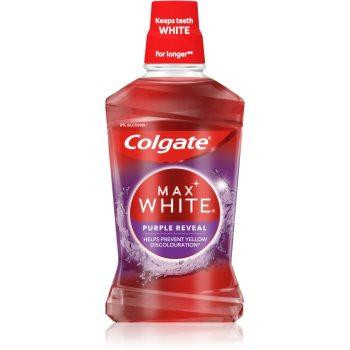 Colgate Max White Purple Reveal рідина для полоскання ротової порожнини з відбілюючим ефектом 500 мл - зображення 1