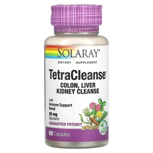 Solaray Tetra Cleanse 60 капсул - зображення 1