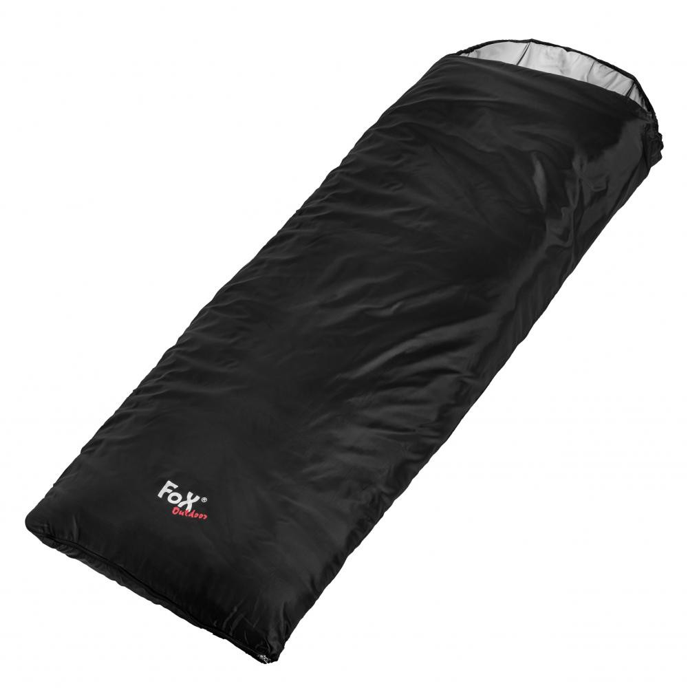 Fox Outdoor Sleeping Bag "Extralight", black (31505A) - зображення 1