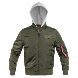   Alpha Industries Куртка  MA-1 TT Hood - Dark Green XL