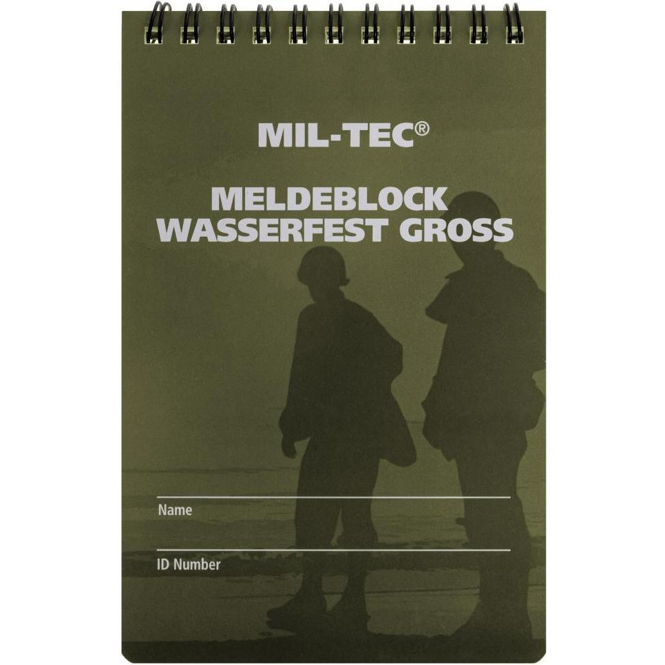 Mil-Tec MELDEBLOCK WASSERFEST GROSS 48 арк (15981002) - зображення 1