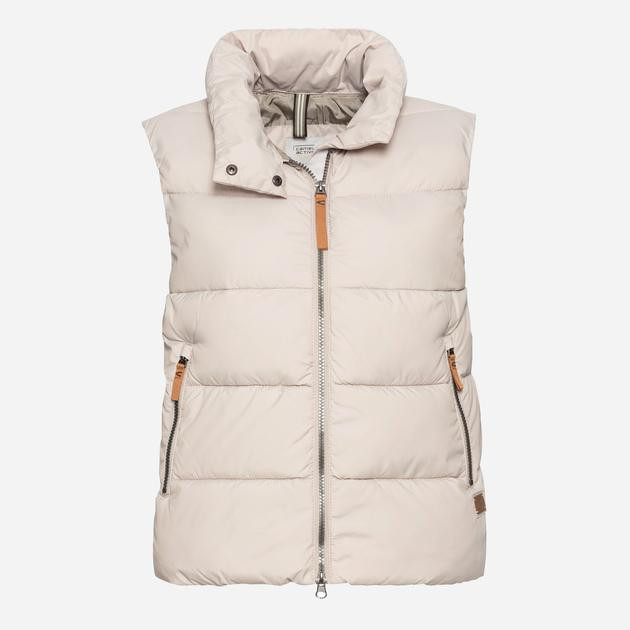 Camel Active Теплий жилет короткий жіночий  VEST 360320-4R48-21 36 Тепло-сірий (4064478890170) - зображення 1