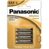 Panasonic AAA bat Alkaline 4шт Alkaline Power  (LR03REB/4BPR) - зображення 1