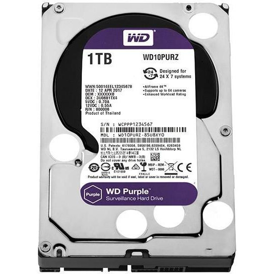 WD Purple (WD10PURZ) - зображення 1