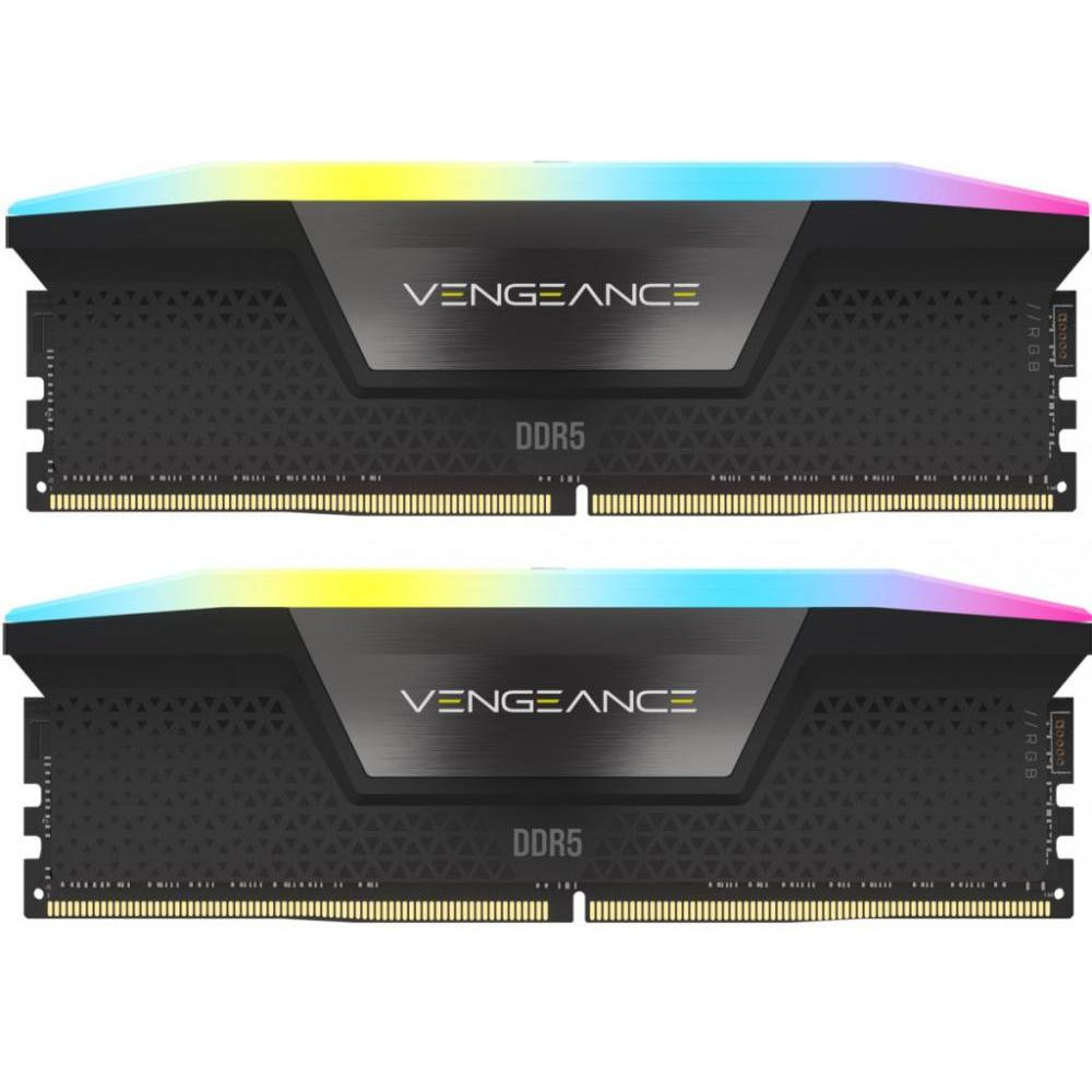 Corsair 48 GB (2x24GB) DDR5 7000 MHz Vengeance RGB (CMH48GX5M2B7000C36) - зображення 1