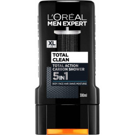   L'Oreal Paris Гель для душа Men Expert Total Clean 5 в 1 300 мл (3600523535989)