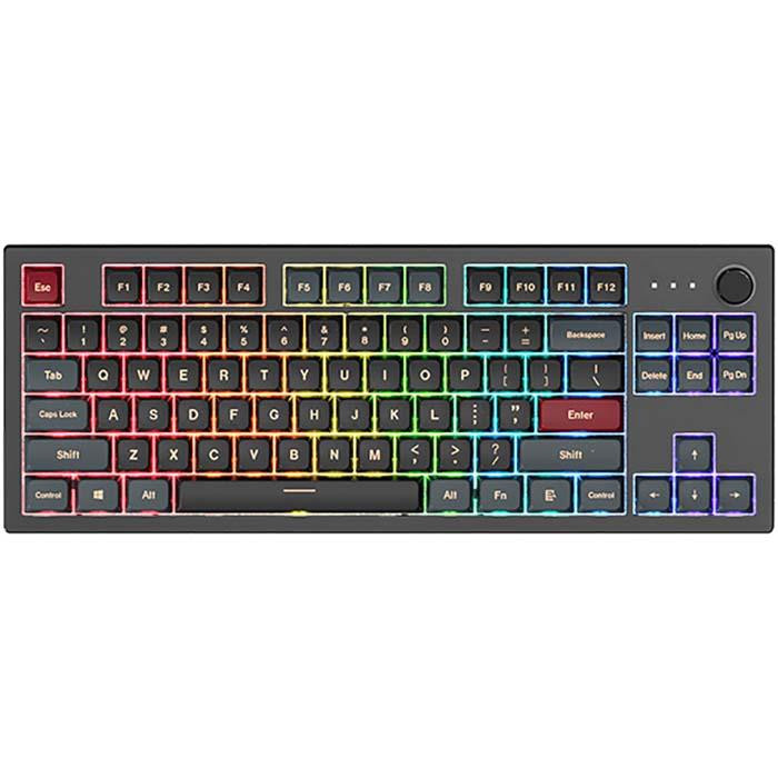 Montech MKey TKL Darkness Red Switch (MK87DR) - зображення 1