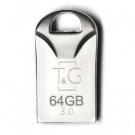   T&G 64 GB 106 Metal Series USB 3.0 Silver (TG106-64G3)