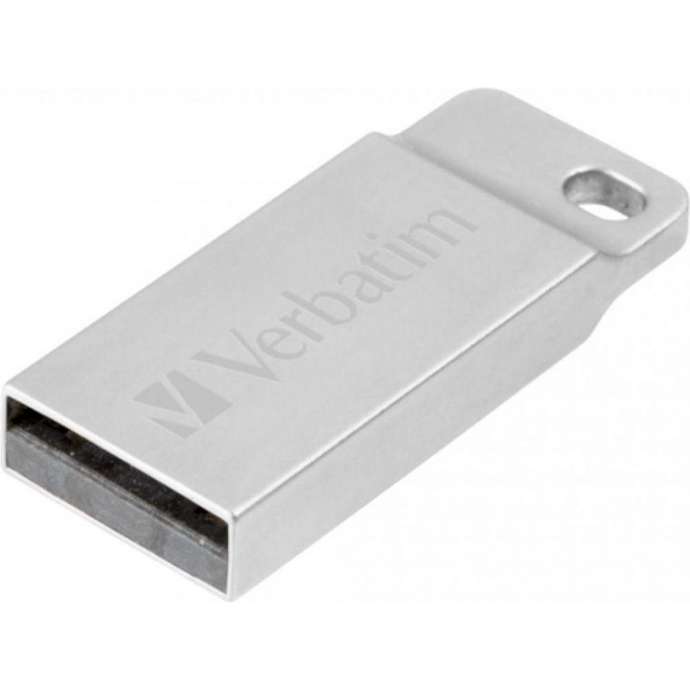 Verbatim 64 GB Metal Executive Silver (98750) - зображення 1