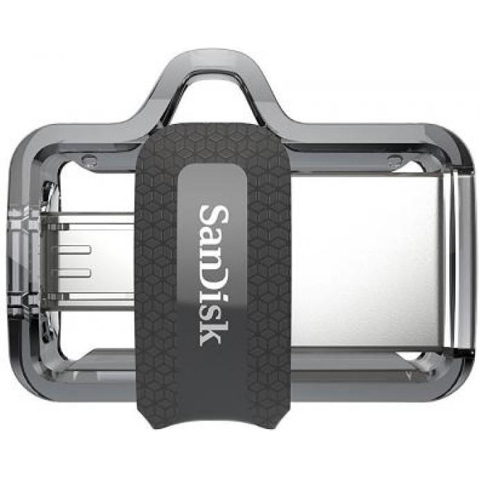 SanDisk 16 GB USB Ultra Dual OTG USB 3.0 Black (SDDD3-016G-G46) - зображення 1