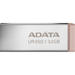   ADATA 32 GB UR350 USB 3.2 Silver/Brown (UR350-32G-RSR/BG)