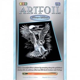   Sequin Art ARTFOIL SILVER Barn Owl (SA0537)