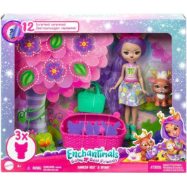   Mattel Enchantimals Друзі-малята Олениця Деніса та Твіст (HLK84)