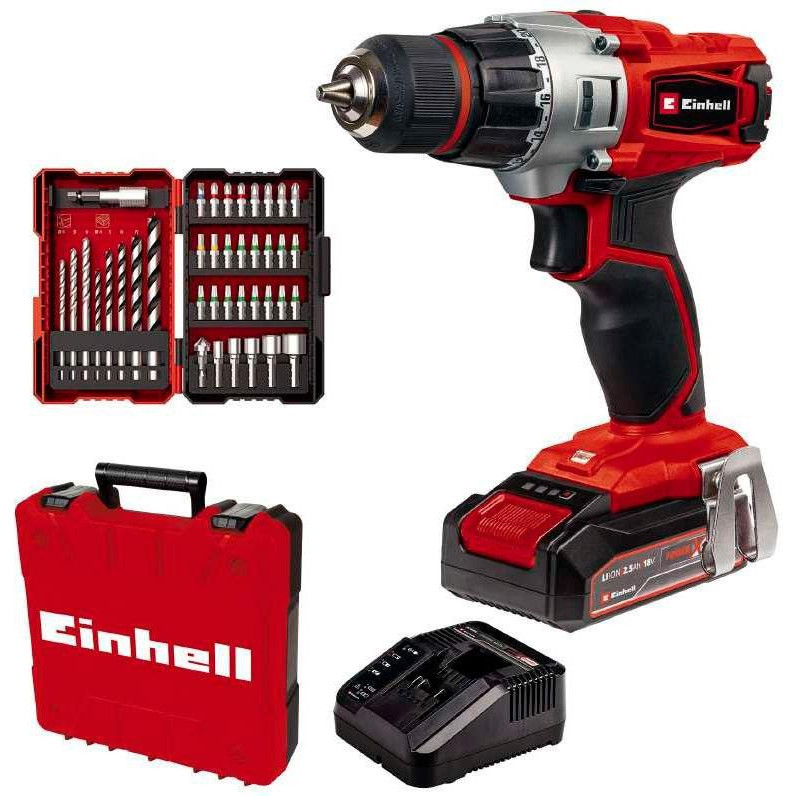 Einhell X-Change TE-CD 18/2 Li + 39 (4514219) - зображення 1