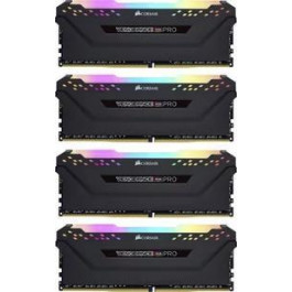   Corsair 64 GB (4x16GB) DDR4 3600 MHz Vengeance RGB PRO (CMW64GX4M4D3600C18)