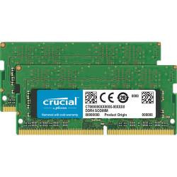   Crucial 16 GB (2x8GB) SO-DIMM DDR4 2666 MHz (CT2K8G4S266M)