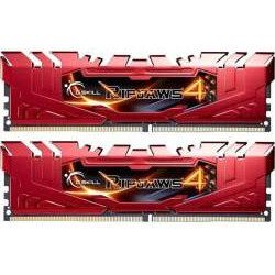   G.Skill 16 GB (2x8GB) DDR4 2666 MHz Ripjaws 4 Red (F4-2666C15D-16GRR)