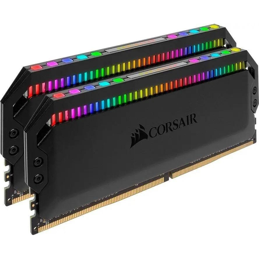 Corsair 16 GB (2x8GB) DDR4 4000 MHz Dominator Platinum RGB (CMT16GX4M2K4000C19) - зображення 1