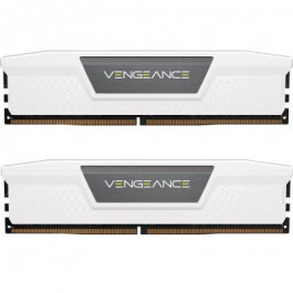   Corsair 32 GB (2x16GB) DDR5 6000 MHz Vengeance White (CMK32GX5M2E6000C36W)