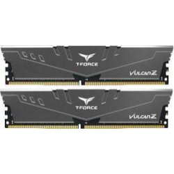 TEAM 32 GB (2x16GB) DDR4 3200 MHz T-Force Vulcan Z Gray (TLZGD432G3200HC16FDC01) - зображення 1