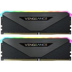   Corsair 32 GB (2x16GB) DDR4 3600 MHz Vengeance RGB RT (CMN32GX4M2Z3600C18)