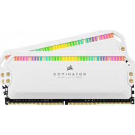   Corsair 16 GB (2x8GB) DDR4 3200 MHz Dominator Platinum RGB (CMT16GX4M2C3200C16)