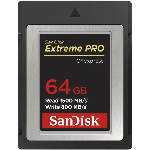 SanDisk 64 GB Extreme Pro CFexpress Type B (SDCFE-064G-GN4NN) - зображення 1