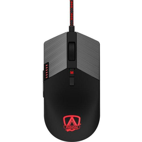 AOC AGON AGM700 RGB Gaming USB Black (AGM700DRCR) - зображення 1