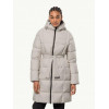 Jack Wolfskin Пуховик зимовий довгий жіночий  Frozen Lake Coat W 1206131_5062 S Світло-сірий (4064993511499) - зображення 1