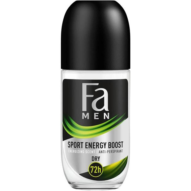 Fa Men Sport Energy Boost 50 ml Антиперспирант-ролик (5410091728601) - зображення 1