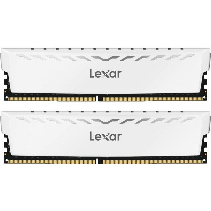 Lexar 32 GB (2x16GB) DDR4 3600 MHz Thor White (LD4BU016G-R3600GDWG) - зображення 1