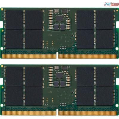 Kingston 32 GB (2x16GB) SO-DIMM DDR5 4800 MHz (KVR48S40BS8K2-32) - зображення 1