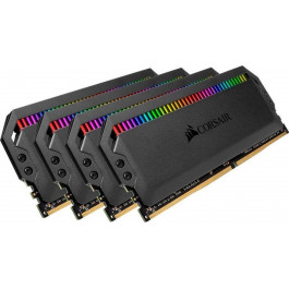   Corsair 32 GB (4x8GB) DDR4 3600 MHz Dominator Platinum RGB (CMT32GX4M4C3600C18)