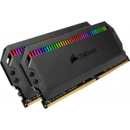   Corsair 32 GB (2x16GB) DDR4 3200 MHz Dominator Platinum RGB (CMT32GX4M2C3200C16)