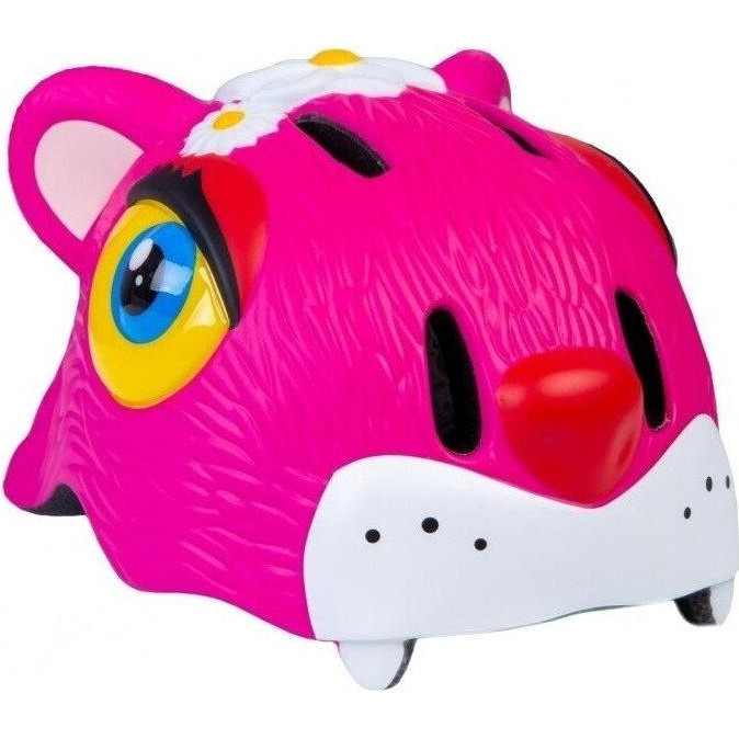 Crazy Safety Bicycle helmet / Pink Leopard - зображення 1