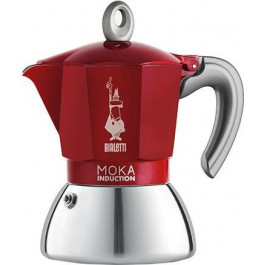   Bialetti New Moka Induction 6 чашек Red (0006946)