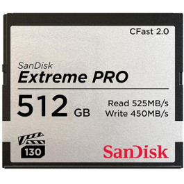   SanDisk 512 GB Extreme Pro CFast 2.0 (SDCFSP-512G-G46D)