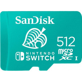   SanDisk 512 GB microSDXC for Nintendo Switch SDSQXAO-512G-GNCZN