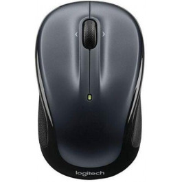   Logitech M325 Wireless Mouse Dark Silver (910-002142)