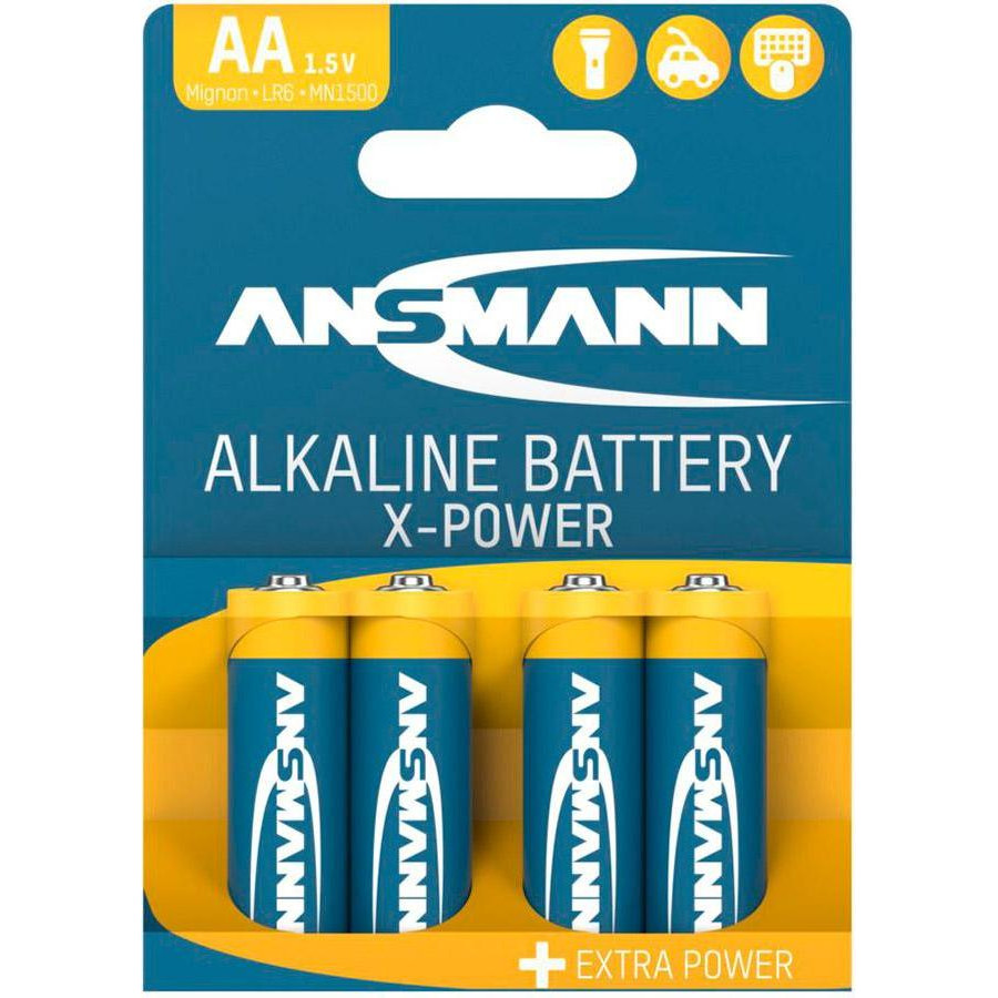 Ansmann AA X-Power 4шт/уп (5015663) - зображення 1