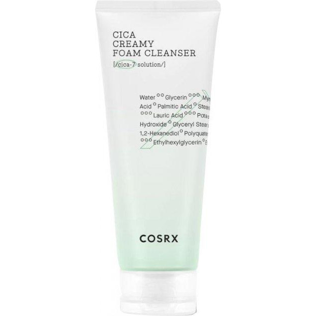 COSRX - Очищувальна пінка для вмивання - Pure Fit Cica Creamy Foam Cleanser - 150ml - зображення 1