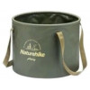 Naturehike Round bucket PVC 10 л army Green NH20SJ040 - зображення 1