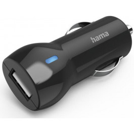   HAMA Car Charger 2.4А Black (00183259)