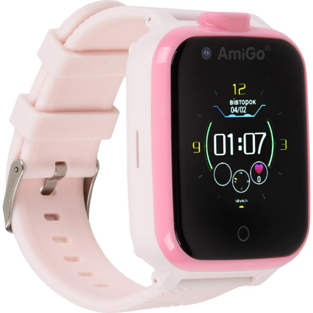 AmiGo GO006 GPS 4G WIFI VIDEOCALL Pink - зображення 1