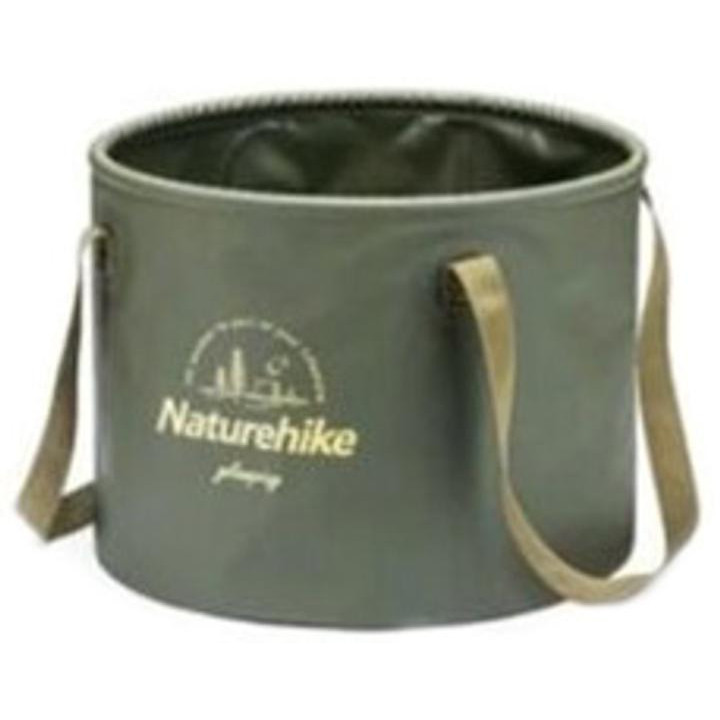 Naturehike Round bucket PVC 20 л army Green NH20SJ040 - зображення 1